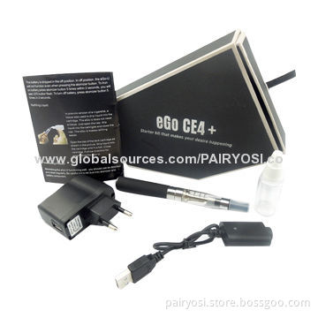eGo CE4 650/900/1100mAh Battery Capacity 800-puff Clearomizer 4, OEM/ODM